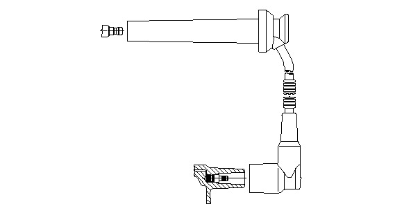 BREMI Zündleitung 8A15E34