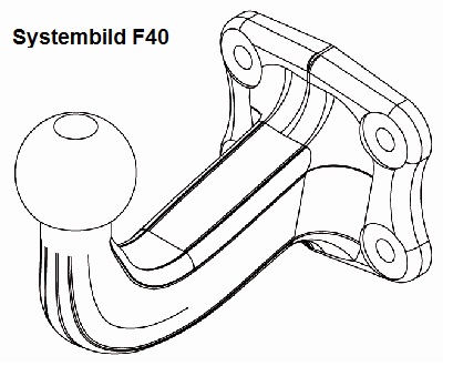 WESTFALIA Anhängebock, Anhängevorrichtung 316126600001