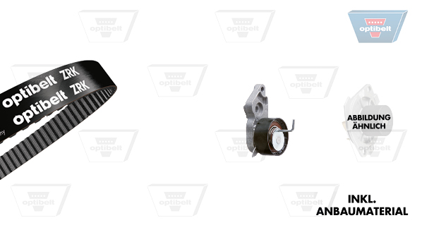 OPTIBELT Wasserpumpe + Zahnriemensatz KT 1297 W1