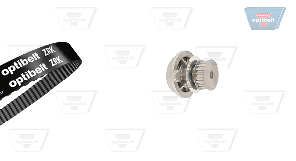 OPTIBELT Wasserpumpe + Zahnriemensatz KT 1565 W1