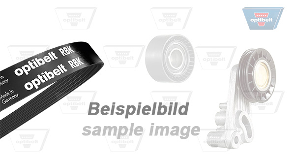 OPTIBELT Keilrippenriemensatz 6 PK 1718KT1