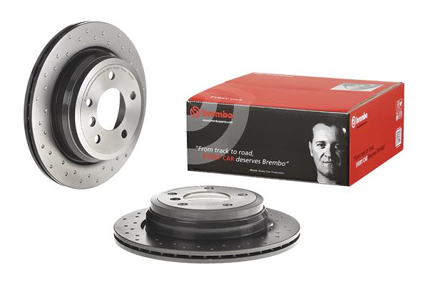 BREMBO Bremsscheibe 09.B338.2X
