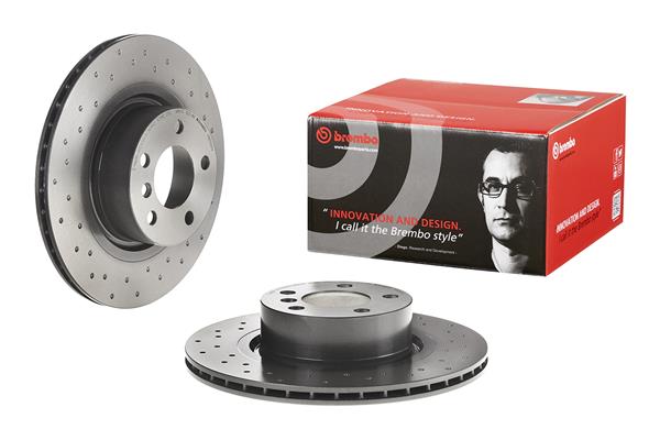 BREMBO Bremsscheibe 09.B569.1X