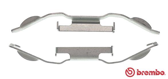 BREMBO Zubehörsatz, Bremssattel A 02 224