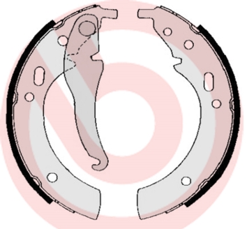 BREMBO Bremsbackensatz S 06 501