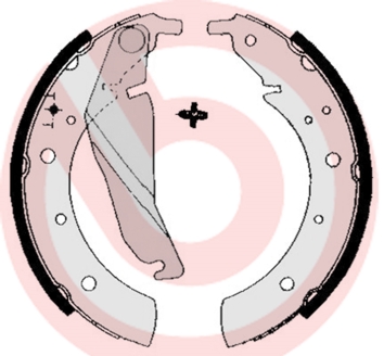 BREMBO Bremsbackensatz S 06 502