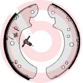BREMBO Bremsbackensatz S 24 512