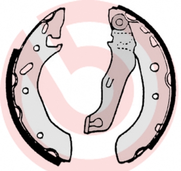 BREMBO Bremsbackensatz S 24 529