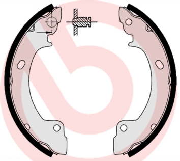 BREMBO Bremsbackensatz S 30 506
