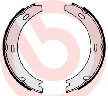 BREMBO Bremsbackensatz, Feststellbremse S 50 506