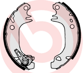 BREMBO Bremsbackensatz S 61 513