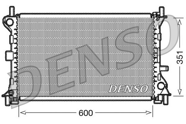 DENSO Kühler, Motorkühlung DRM10052
