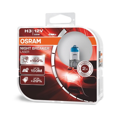 OSRAM Glühlampe, Abbiegescheinwerfer 64151NL-HCB