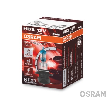 OSRAM Glühlampe, Fernscheinwerfer 9005NL