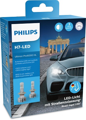 PHILIPS Glühlampe, Hauptscheinwerfer 11972U6000X2