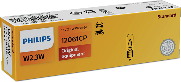 PHILIPS Glühlampe, Zusatzbremsleuchte 12061CP