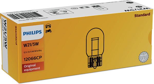 PHILIPS Glühlampe, Brems-/Schlusslicht 12066CP
