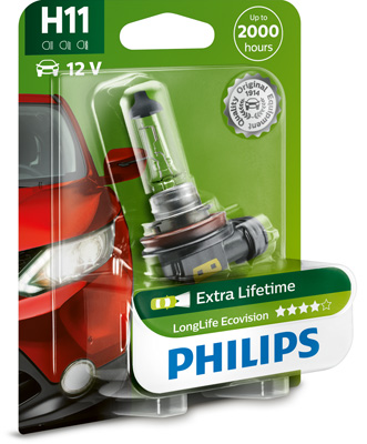 PHILIPS Glühlampe, Nebelscheinwerfer 12362LLECOB1