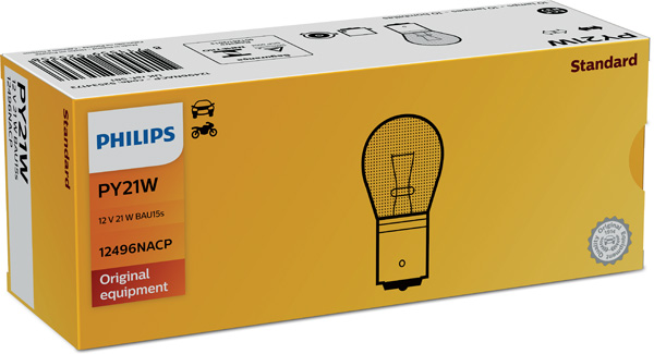 PHILIPS Glühlampe, Blinkleuchte 12496NACP