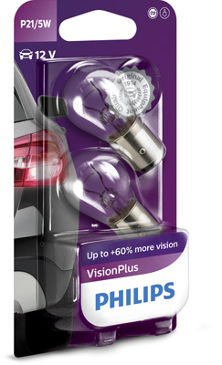 PHILIPS Glühlampe, Brems-/Schlusslicht 12499VPB2