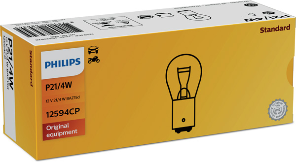 PHILIPS Glühlampe, Brems-/Schlusslicht 12594CP