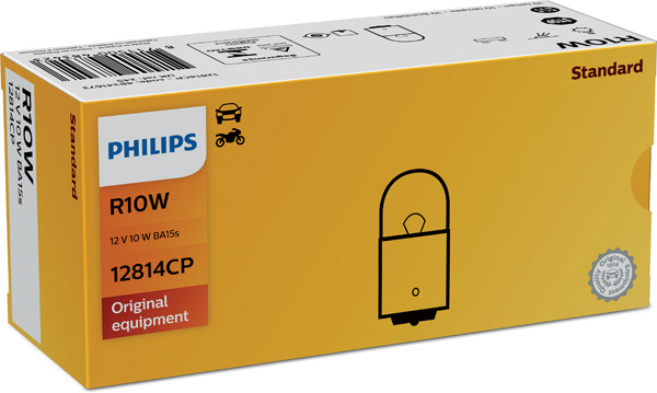 PHILIPS Glühlampe, Kennzeichenleuchte 12814CP