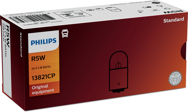 PHILIPS Glühlampe, Schlussleuchte 13821CP