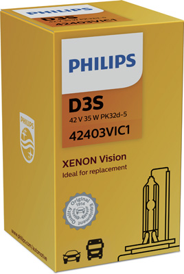 PHILIPS Glühlampe, Hauptscheinwerfer 42403VIC1