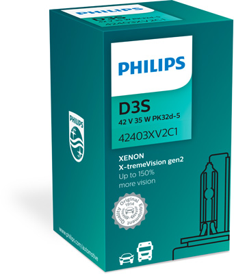 PHILIPS Glühlampe, Hauptscheinwerfer 42403XV2C1