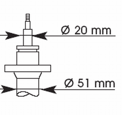 KYB Stoßdämpfer 374008