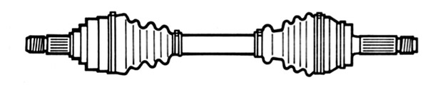 FRIESEN Antriebswelle FDS1352
