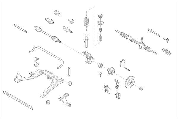 DELPHI Radaufhängung OE-FORD-000016632-F