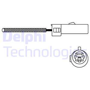 DELPHI Lambdasonde ES10849-12B1