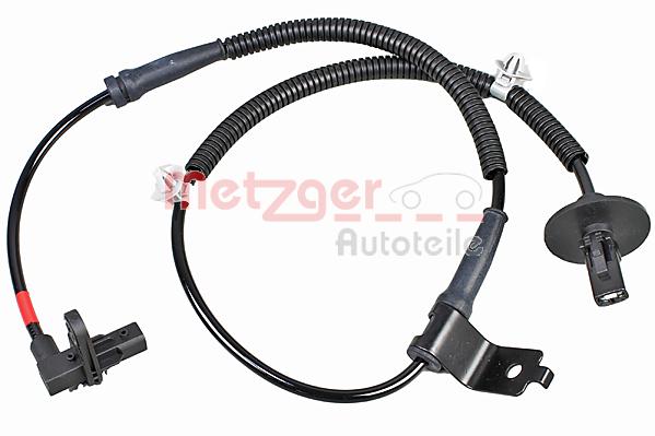 METZGER Sensor, Raddrehzahl 09001400