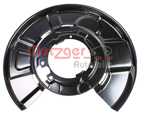 METZGER Spritzblech, Bremsscheibe 6115156