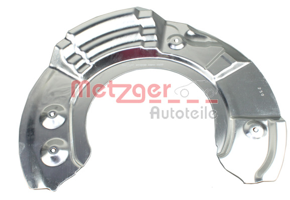 METZGER Spritzblech, Bremsscheibe 6115159