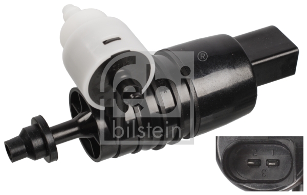 FEBI BILSTEIN Waschwasserpumpe, Scheibenreinigung 107463