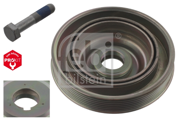 FEBI BILSTEIN Riemenscheibe, Kurbelwelle 33802