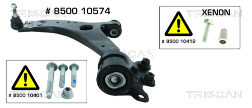 TRISCAN Lenker, Radaufhängung 8500 10574