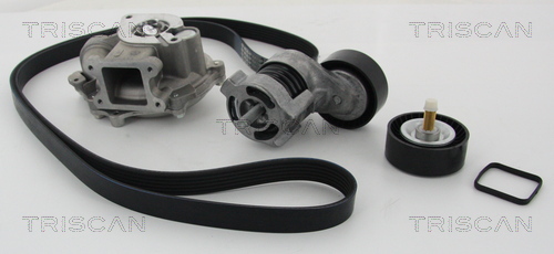 TRISCAN Wasserpumpe + Keilrippenriemensatz 8642 110501