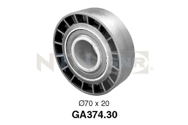 SNR Spannrolle, Keilrippenriemen GA374.30