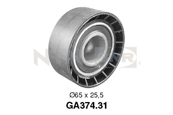 SNR Spannrolle, Keilrippenriemen GA374.31