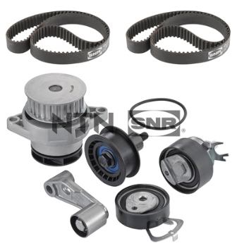 SNR Wasserpumpe + Zahnriemensatz KDP457.261