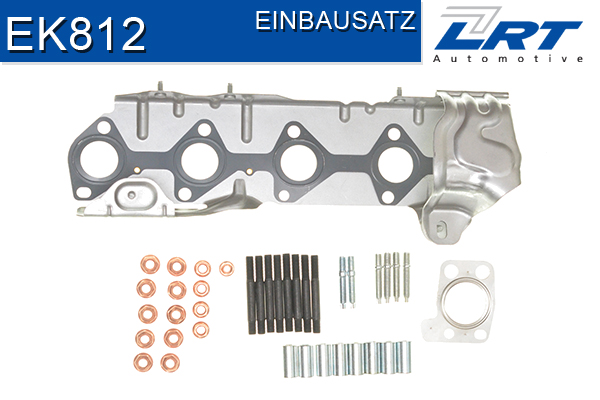 LRT Montagesatz, Abgaskrümmer EK812