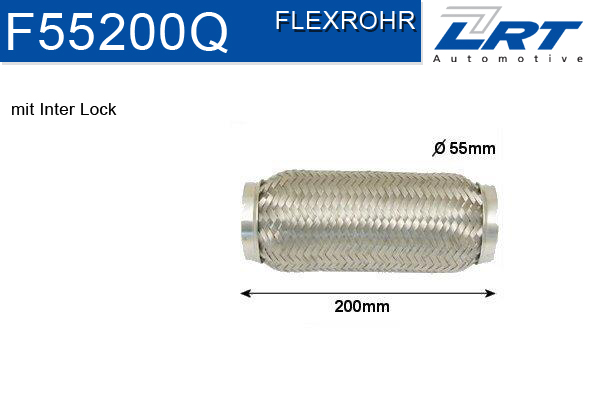 LRT Flexrohr, Abgasanlage F55200Q