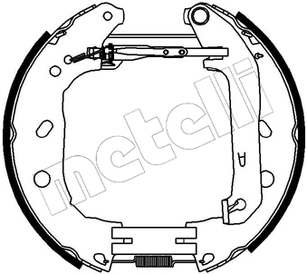METELLI Bremsbackensatz 51-0230