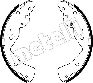 METELLI Bremsbackensatz 53-0144