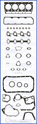 AJUSA Dichtungsvollsatz, Motor 50109500