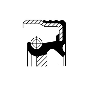CORTECO Wellendichtring, Differential 01034080B
