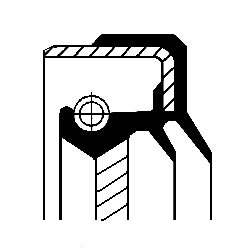 CORTECO Wellendichtring, Differential 49394392